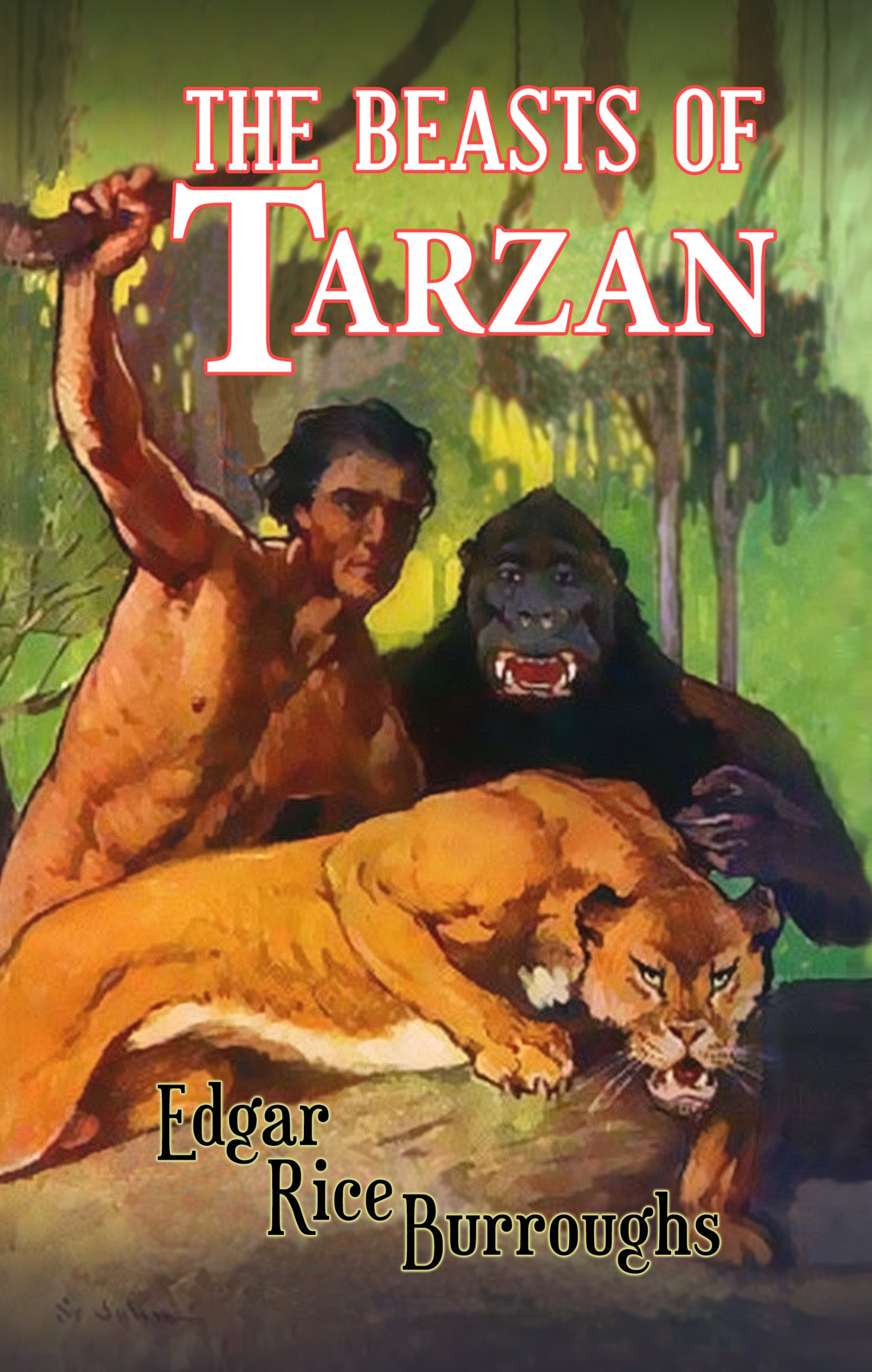 beasts of tarzan cover